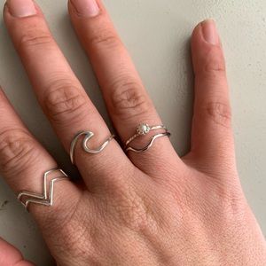 Bundle of Pura Vida rings